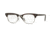 Ray-Ban Clubmaster Eyeglasses RX5154 with No-Line Progressive Rx Prescription Lenses 5211-49 - Matte Dark Havana Frame