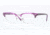 Ray-Ban Clubmaster Eyeglasses RX5154 with No-Line Progressive Rx Prescription Lenses 5257-49 - Matte Stripped Violet Frame