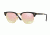 Ray-Ban Clubmaster Folding RB2176 Sunglasses 901S7O-51 - Matte Black Frame, Copper Flash Gradient Lenses