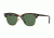 Ray-Ban CLUBMASTER FOLDING RB2176 Sunglasses 990-51 - Red Havana Frame, Crystal Green Lenses