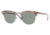 Ray-Ban Clubmaster Sunglasses RB3016 1069-4921 - Top Camo Green On Blue Crystal Green