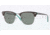 Ray-Ban Clubmaster Sunglasses RB3016 1127-4921 - Top Shiny Havana Frame, Gray Green Lenses