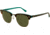 Ray-Ban Clubmaster Sunglasses RB3016 1127-5121 - Top Shiny Havana Frame, Gray Green Lenses