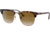 Ray-Ban Clubmaster RB3016 Sunglasses, Pink Havana, 49, RB3016-133751-49