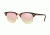 Ray-Ban Clubmaster Sunglasses RB3016 990/7O-49 - Shiny Red Havana Frame, Copper Flash Gradient Lenses