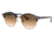 Ray-Ban CLUBROUND RB4246F Progressive Prescription Sunglasses, 53mm, Spotted Brown/Blue, RB4246F-125651-53-PRO