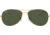 Ray-Ban Cockpit Sunglasses RB3362 001-5914 - Arista Frame / Crystal Green Lenses,
