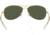 Ray-Ban Cockpit Sunglasses RB3362 001-5914 - Arista Frame / Crystal Green Lenses,