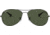 Ray-Ban Cockpit Sunglasses RB3362 004-5914 - Gunmetal Frame / Crystal Green Lenses