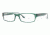 Ray-Ban Eyeglasses RX5114 with Rx Prescription Lenses 5162-5216 - Dark Green on Transparent Frame, Demo Lens Lenses