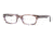 Ray-Ban Eyeglasses RX5150 with Rx Prescription Lenses 5165-5019 - Transparent Violet Brown Frame, Demo Lens Lenses