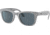 Ray-Ban Folding Wayfarer Classic Sunglasses, Blue Lenses, Gray, 50, RB4105-6577R5-50