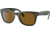 Ray-Ban Folding Wayfarer Classic Sunglasses, Brown Lenses, Military, 50, RB4105-657533-50
