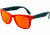 Ray-Ban Folding Wayfarer Sunglasses RB4105 601969-5420 - Matte Orange Frame, Crystal Brown/Orange Mirror Lenses
