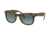 Ray-Ban Folding Wayfarer Sunglasses RB4105 894/3M-50 - Matte Havana Frame, Blue Gradient Grey Lenses