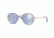 Ray-Ban JUNIOR HEXAGONAL RJ9541SN Prescription Sunglasses RJ9541SN-264-1U-44 - Lens Diameter 44 mm, Frame Color Copper Top Blue
