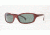 Ray-Ban Junior RJ 9019S Sunglasses Styles - Dark Metallic Red Frame / Green Lenses, 101-71-5315