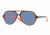 Ray-Ban Junior RJ9049S SV Prescription Sunglasses - Top Blue On Orange Frame / 50 mm Prescription Lenses, 178-7B-5012