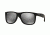 Ray-Ban JUSTIN RB4165F Single Vision Prescription Sunglasses RB4165F-622-6G-58 - Lens Diameter 58 mm, Frame Color Rubber Black