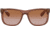 Ray-Ban Justin Sunglasses - Mens, Gradient Brown Lenses, Transparent Light Brown Frame, 51, RB4165-659413-51