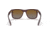 Ray-Ban Justin Sunglasses - Mens, Gradient Brown Polarized Lenses, Transparent Dark Brown Frame, 51, RB4165-6597T5-51