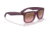 Ray-Ban Justin Sunglasses - Mens, Pink Gradient Brown Lenses, Transparent Violet Frame, 55, RB4165-659514-55