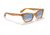 Ray-Ban Lady Burbank RB2299 Sunglasses, Clear Gradient Blue Lenses, Amber Tortoise, 52, RB2299-13423F-52
