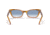 Ray-Ban Lady Burbank RB2299 Sunglasses, Clear Gradient Blue Lenses, Amber Tortoise, 52, RB2299-13423F-52