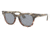 Ray-Ban METEOR RB2168 Progressive Prescription Sunglasses, 50mm, Grey Gradient/Brown Striped, RB2168-1254Y5-50-PRO