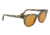 Ray-Ban METEOR RB2168 Progressive Prescription Sunglasses, 50mm, Green Gradient/Brown Striped, RB2168-12683L-50-PRO