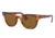 Ray-Ban METEOR RB2168 Progressive Prescription Sunglasses, 50mm, Stripped Havana, RB2168-954-33-50-PRO