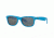 Ray-Ban New Wayfarer Bifocal Sunglasses RB2132 with Lined Bi-Focal Rx Prescription Lenses RB2132-755-40-52 - Lens Diameter 52 mm, Frame Color Shiny Azure