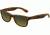 Ray-Ban New Wayfarer Sunglasses RB2132 894/76-5518 - Matte Havana Frame, Blue/Green Mirror Polarized Lenses