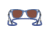 Ray-Ban Original Wayfarer RB2140 Sunglasses, Transparent Blue, Red Lenses, 50, RB2140-6587C5-50