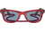 Ray-Ban Original Wayfarer RB2140F Sunglasses, Transparent Red, Blue Lenses, 52, RB2140F-661456-52