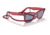 Ray-Ban Original Wayfarer RB2140F Sunglasses, Transparent Red, Blue Lenses, 52, RB2140F-661456-52