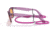 Ray-Ban Original Wayfarer RB2140F Sunglasses, Transparent Violet, Orange Lenses, 52, RB2140F-661313-52