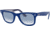 Ray-Ban Original Wayfarer RB2140 Sunglasses, Blue On Vichy Blue/White, 50, RB2140-13193F-50