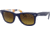 Ray-Ban Original Wayfarer RB2140 Sunglasses, Blue On Stripes Orange/Blue, 50, RB2140-132085-50