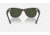 Ray-Ban Original Wayfarer Sunglasses, Havana Frame, Green Lens, Bio-Acetate, 50, RB2140-135931-50
