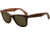 Ray-Ban Original Wayfarer Sunglasses RB2140 1122-5022 - Top Havana On Texture Frame, Green Lenses