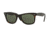Ray-Ban Original Wayfarer Sunglasses RB2140 1185-50 - Havana Effect Aged Frame, Green Lenses