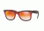 Ray-Ban Original Wayfarer Sunglasses RB2140, Top Grad Pink On Brown Frame, Mirror Gradient Red Lenses, 12004W-50