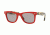 Ray-Ban Original Wayfarer Sunglasses RB2140 1243P2-50 - Red Frame, Grey Polar Lenses