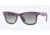 Ray-Ban Original Wayfarer Sunglasses RB2140 606471-50 - Matte Violet Frame, Grey Gradient Azure Lenses
