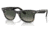 Ray-Ban Original Wayfarer Sunglasses, Striped Grey Frame, Gradient Grey Lens, Bio-Acetate, 50, RB2140-136071-50