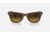 Ray-Ban Original Wayfarer Sunglasses, Striped Red Frame, Brown Gradient Lens, Bio-Acetate, 50, RB2140-136285-50