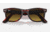 Ray-Ban Original Wayfarer Sunglasses, Striped Red Frame, Brown Gradient Lens, Bio-Acetate, 50, RB2140-136285-50