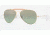 Ray-Ban Outdoorsman II Rainbow RB3407 Sunglasses with No-Line Progressive Rx Prescription Lenses RB3407-001-M4-5814 - Lens Diameter: 58 mm, Frame Color: Shiny Gold