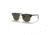 Ray-Ban Ray-Ban Clubmaster Classic Polished Black On Gold Sunglasses, 0RB3016-4449